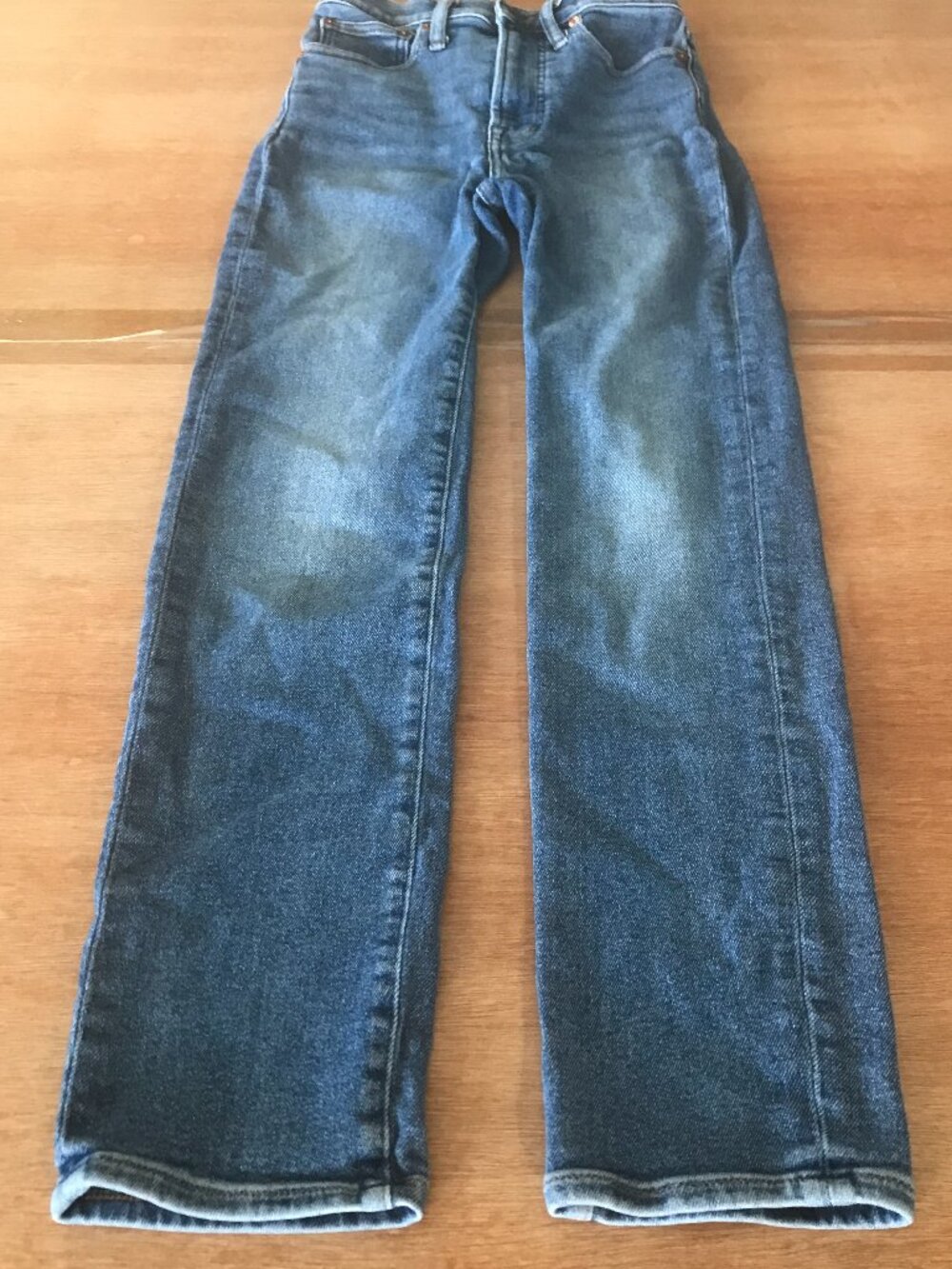 Madewell The Perfect Vintage Jeans Women 24 Blue Medium Wash Stretch Sculpting